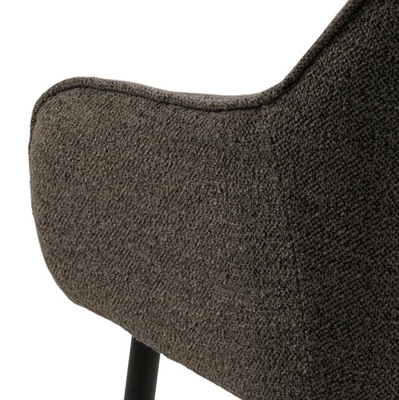 Krzesło BROOKE Brązowy