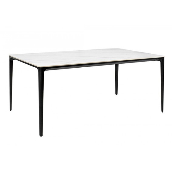 Stół SLIM 180x90 Biały/Czarny