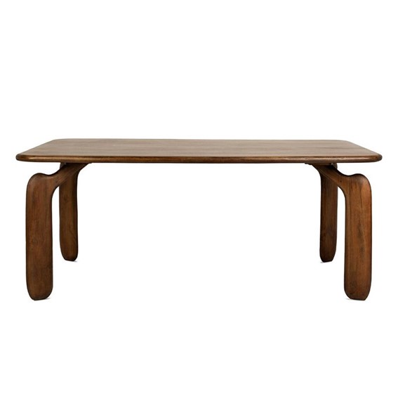 Stół Jadalniany ORIZON 200x100cm Brązowy