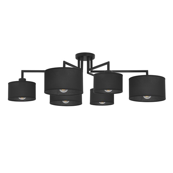Lampa Wisząca SIMONE BLACK K-4321 Czarny