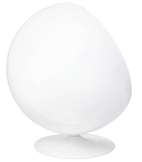 Fotel BALL Biało Czerwony