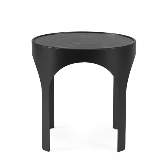 Stolik Kawowy ARCHIE Fi50cm Czarny