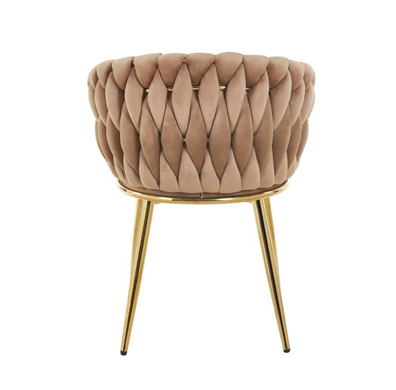 Krzesło Velvet K7-FX (G) Cappuccino