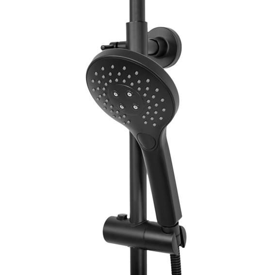 Zestaw Natryskowy z Termostatem VINCENT Czarny