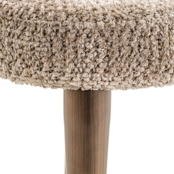 Zestaw 2 Krzeseł DELPHINA Beżowy