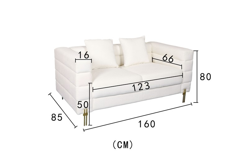 Sofa NUA N49-1 Biały