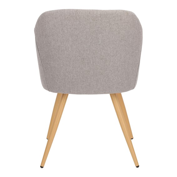 Krzesło MOLTO Szary/Naturalny