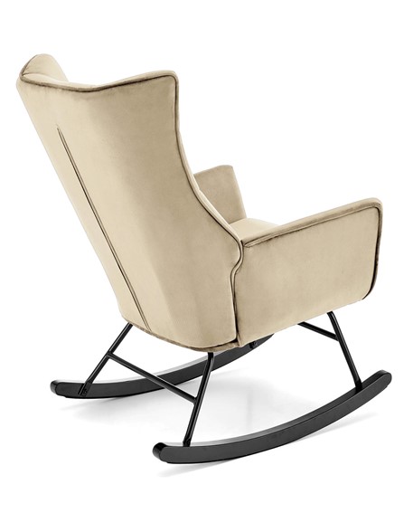 Fotel Bujany BAZALTO Beżowy