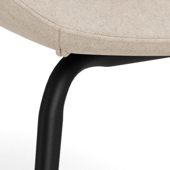 Krzesło BETH Beżowy/Czarny