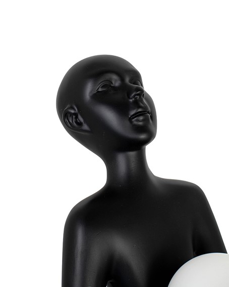 Lampa Podłogowa HUMAN PREMIUM Czarny