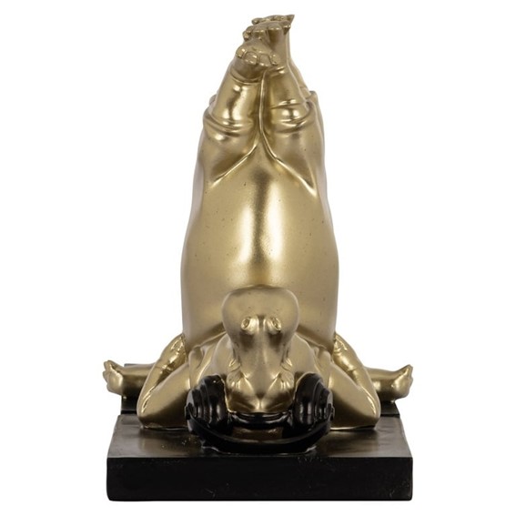 Podpórka do Książek HIPPO Czarny/Złoty