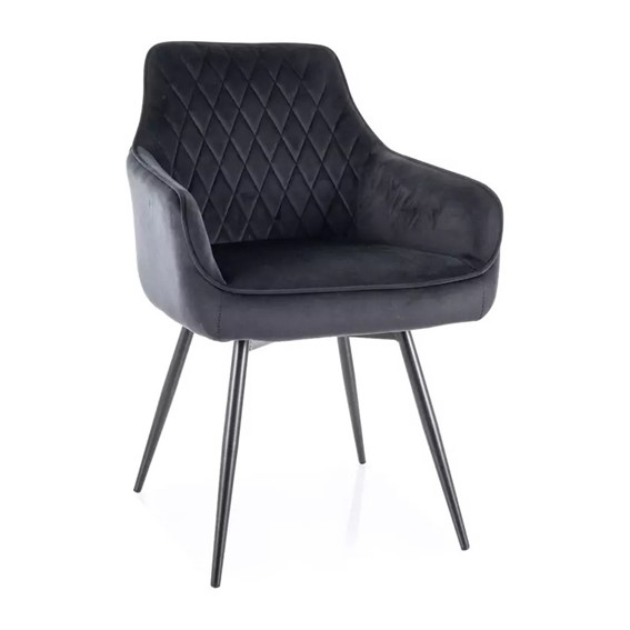 Krzesło MARLO Brego Czarny Mat