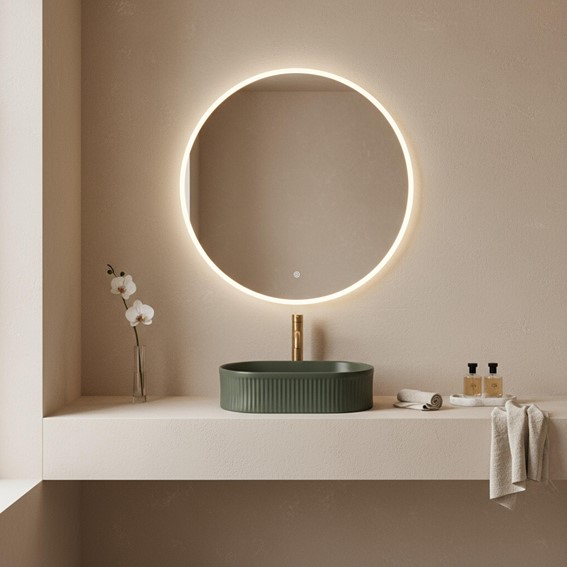 Umywalka Nablatowa VANDA 48 Oliwkowy