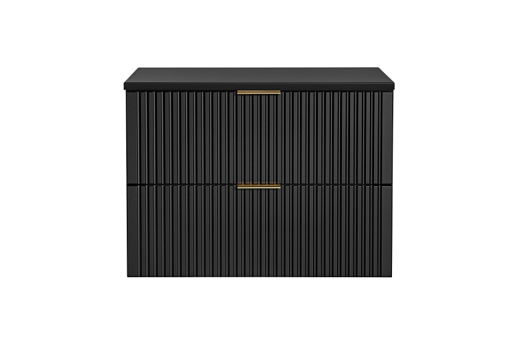 Szafka pod Umywalkę Adel Black 82-80-B-2S 46x80x57 Czarny