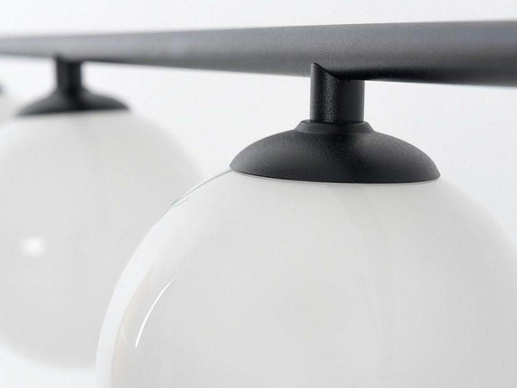 Lampa wisząca CATKIN 5 – czarny