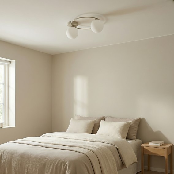 Lampa Sufitowa SOPRA 2 Beżowy/Biały