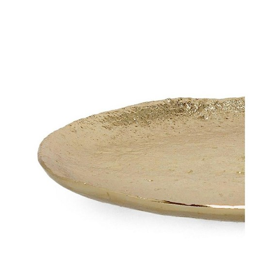 Taca Dekoracyjna INDHUR 22 cm Złoty