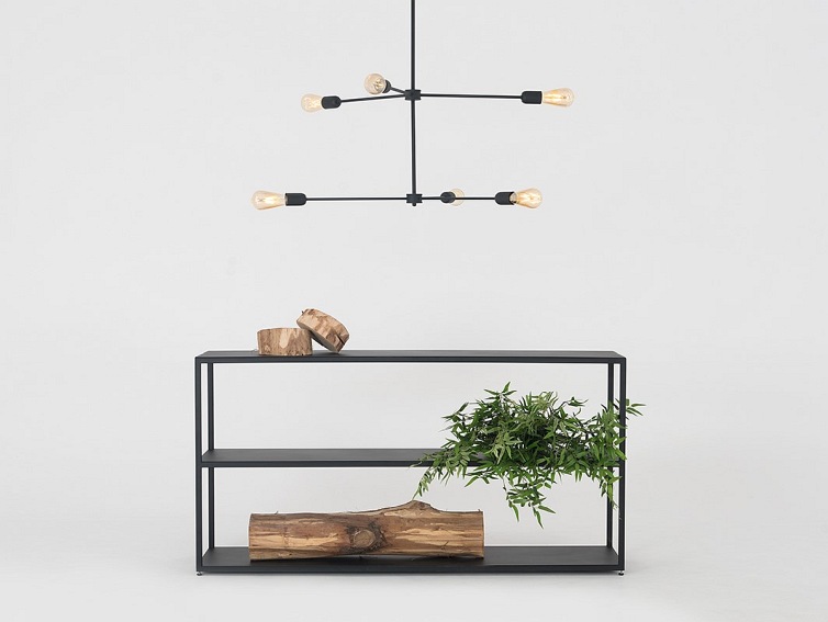 Lampa wisząca TRISO 6 – czarny