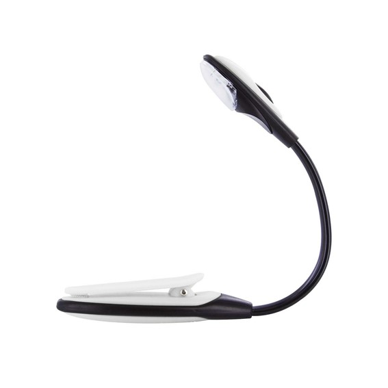 Lampka z Klipsem do Czytania Biały