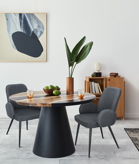 Krzesło LABBY Szary Ciemny