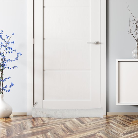 Wałek pod Drzwi Przeciw Przeciągą Beżowy