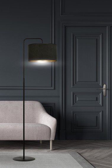 Lampa Podłogowa HILDE LP1 Czarny