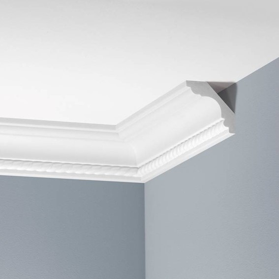 Listwa Gzymsowa Zdobiona LGZ-02 240 cm Biały