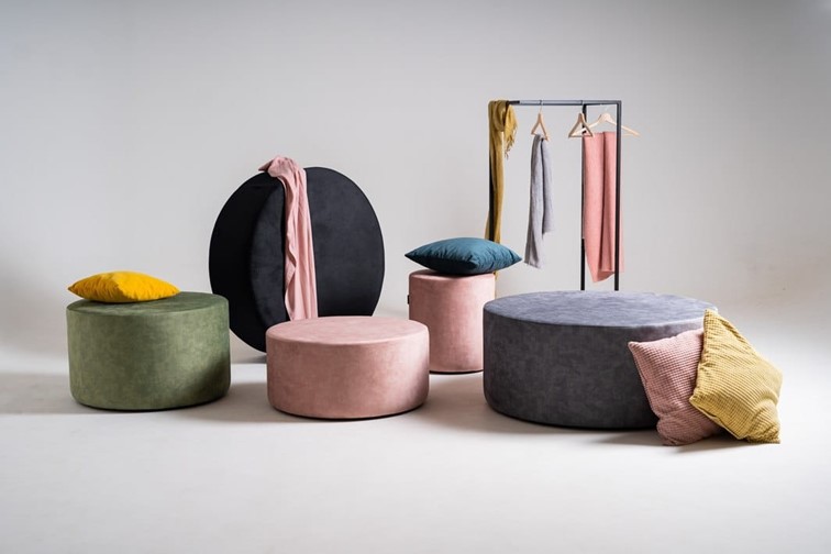 Puf SARI 70x45 Pistacja