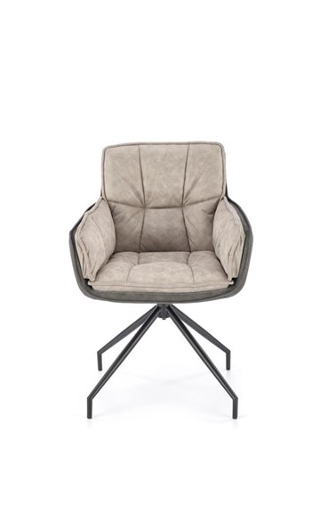 Krzesło K523 Czarny/Popielaty