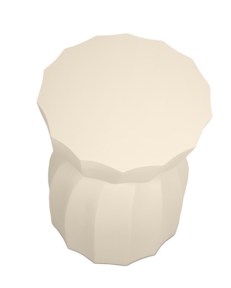 Stolik ROLLING Fi35cm Beżowy