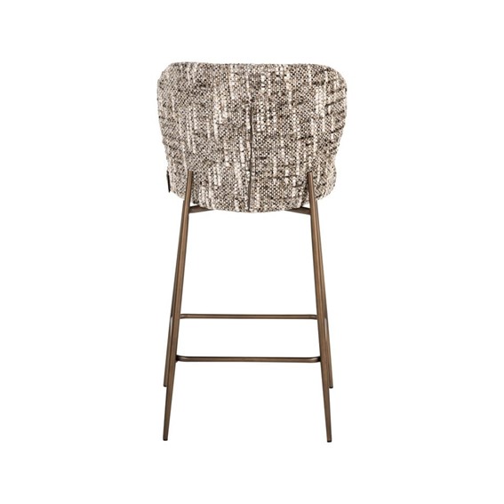 Krzesło Barowe ODARBY Brązowy