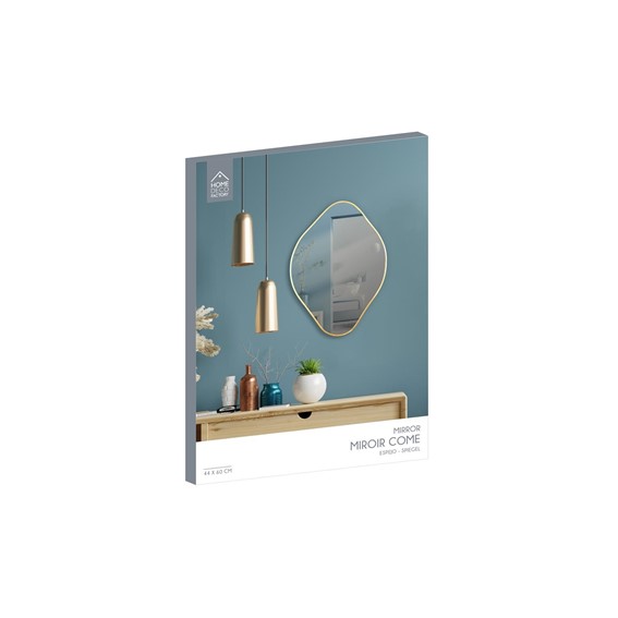 Lustro DIAMOND 60cm Złoty