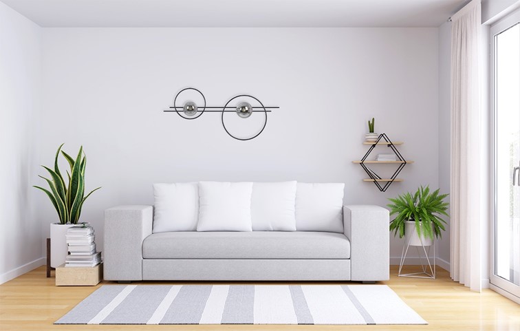 Kinkiet ASTRA K-5342 Grafitowy/Czarny