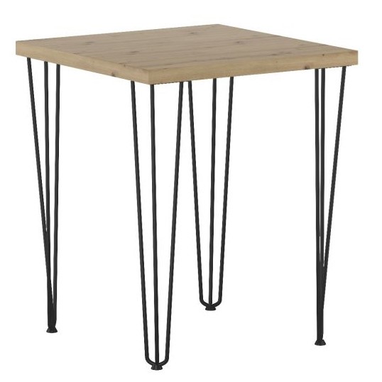 Stół ST(B)-FX 67x67 III Dąb Artisan/Czarny