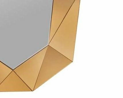 Lustro Ścienne JALOE Złoty