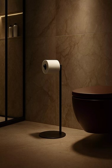 Stojak na Papier Toaletowy KS-47 Czarny