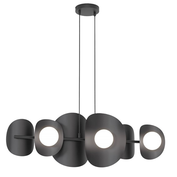 Lampa Wisząca ELEMENTI 6 Czarny
