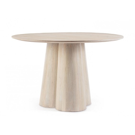 Stół Jadalniany NASSOR fi120 Beżowy