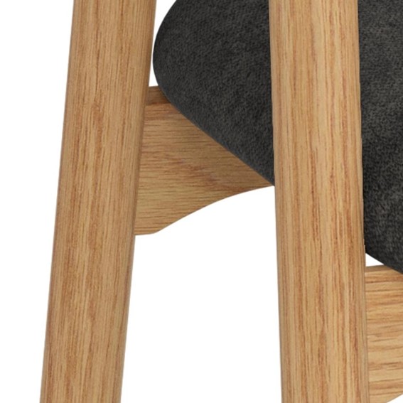 Krzesło ADDI Szary/Dąb Naturalny