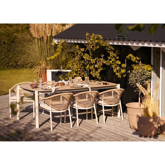 Krzesło ABELA Beżowy/Naturalny