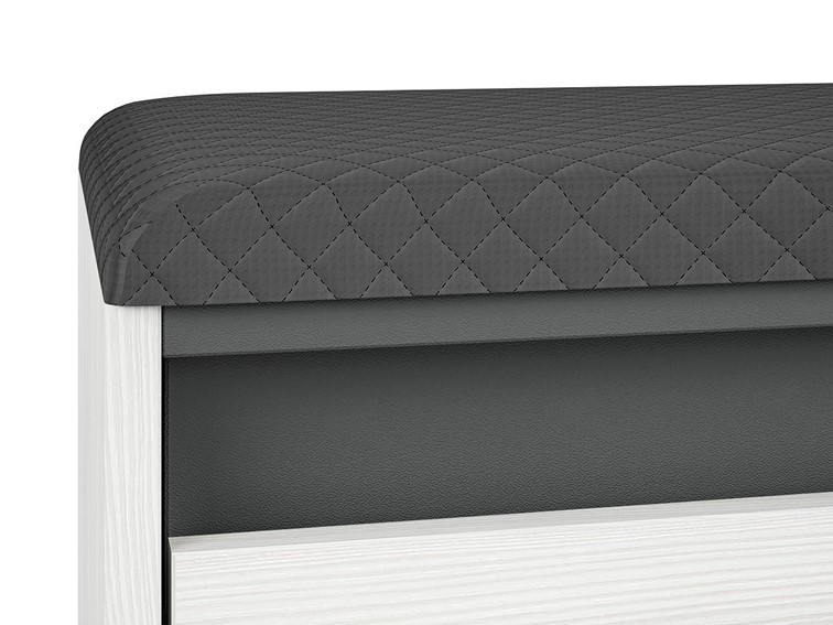 Szafka na Buty HYGA 02 Sosna Śnieżna/Antracyt