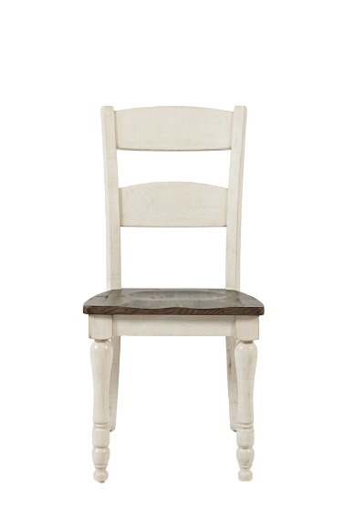 Krzesło AVOLA Biały/Szary