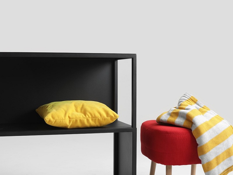 Regał HYLLER SIDE METAL 150×75