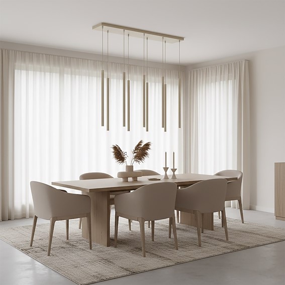 Lampa Wisząca SELTER 9 Beżowy