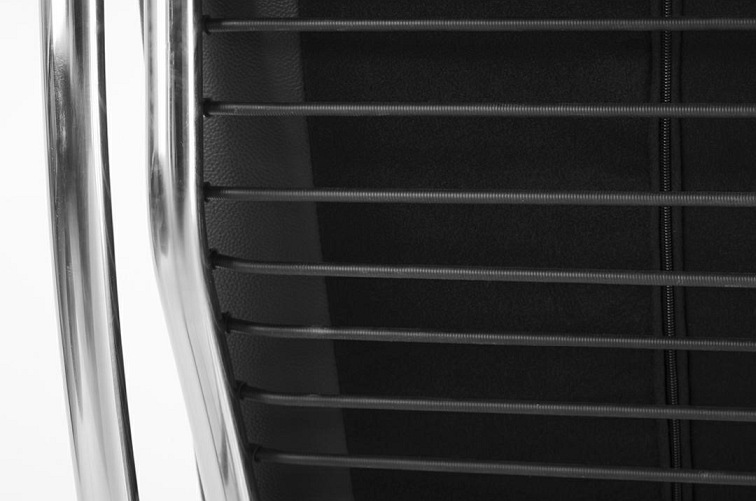 Leżanka DIVANO PONY Brązowo Biała Skóra Naturalna