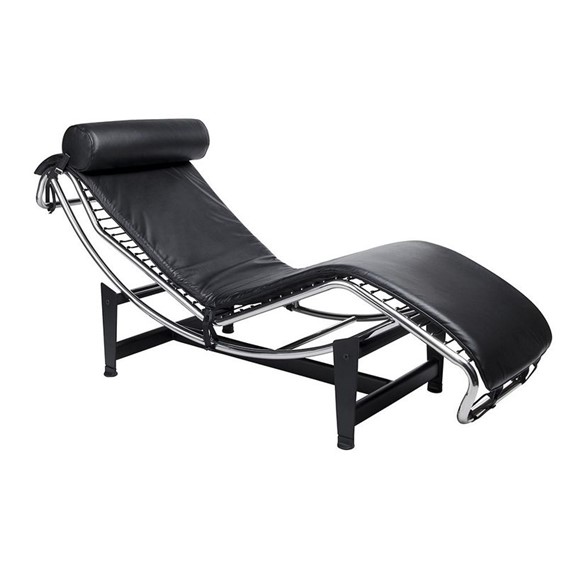 Leżanka DIVANO Czarny