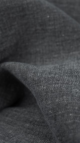 Tkanina LINS 15 Grafitowy (1 mb)