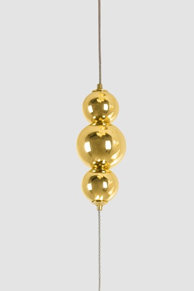 Lampa Wisząca BUTTERFLY DISC 5 Złota