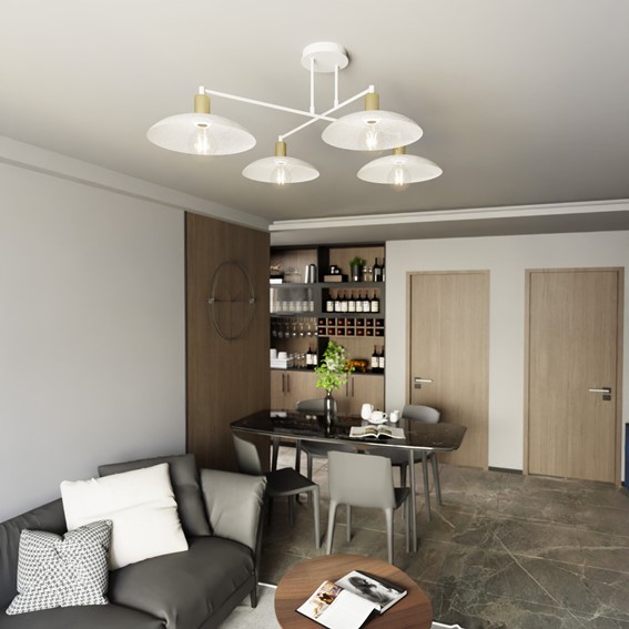 Lampa Sufitowa SPIRIT 4 Biały