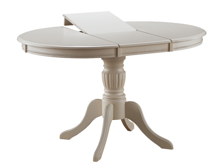 Stół Rozkładany OLIVIA (110-140)x106 Ecru
